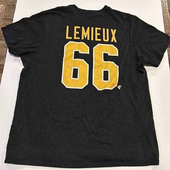 Mario Lemieux Pittsburgh Penguins NHL T-Shirt Size XL - Picture 5 of 6